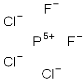 Phosphorus(V) trichloride difluoride Struktur