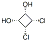 1,2-Cyclobutanediol,3,4-dichloro-,(1alpha,2alpha,3alpha,4alpha)-(9CI) Struktur