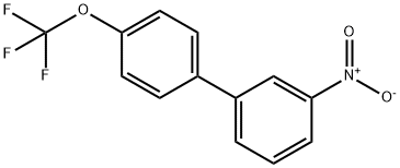 3-Nitro-4'-(trifluoroMethoxy)biphenyl Struktur