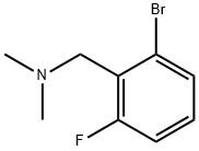 N,N-DiMethyl 2-broMo-6-fluorobenzylaMine Struktur