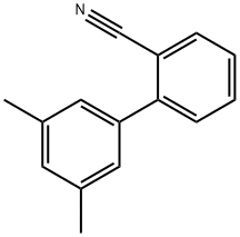 2-(3,5-diMethylphenyl)benzonitrile Struktur