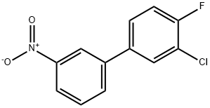 2-Chloro-1-fluoro-4-(3-nitrophenyl)benzene Struktur