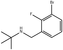 1-BroMo-3-(t-butylaMinoMethyl)-2-fluorobenzene Struktur