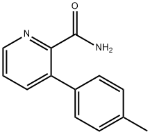 3-(4-Methylphenyl)pyridine-2-carboxaMide Struktur