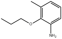 3-Methyl-2-propoxyaniline Struktur