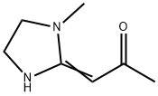 2-Propanone, 1-(1-methyl-2-imidazolidinylidene)- (9CI) Struktur