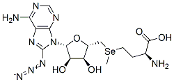 Se-(8-azidoadenosyl)selenomethionine Struktur