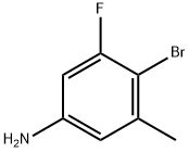 4-bromo-3-fluoro-5-methylaniline Struktur