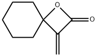 1-Oxaspiro[3.5]nonan-2-one, 3-methylene- Struktur