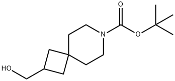 7-Boc-7-azaspiro[3.5]nonane-2-Methanol Struktur