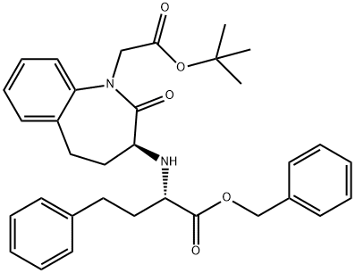 Benazeprilat Benzyl Ester (Glycine)tert-butyl Ester Struktur