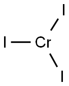 CHROMIUM (IC) IODIDE Struktur