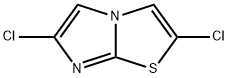 2,6-dichloroimidazo[2,1-b][1,3]thiazole Struktur