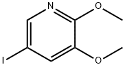 5-Iodo-2,3-dimethoxypyridine Struktur