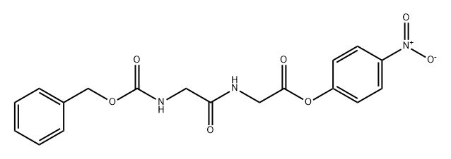 Z-GLY-GLY-ONP Struktur