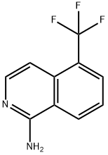 5-(trifluoroMethyl)isoquinolin-1-aMine Struktur