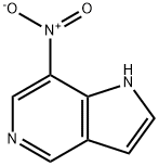 1H-Pyrrolo[3,2-c]pyridine, 7-nitro- Struktur