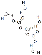 copper dichlorate tetrahydrate Struktur