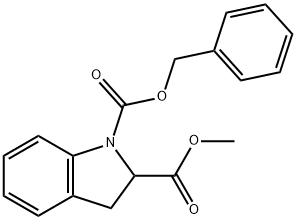 1-BENZYL-2-METHYL-INDOLINE-1,2-DICARBOXYLATE(METHYL-1-CBZ-2-INDOLINE-CARBOXYLATE) Struktur