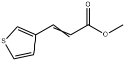 3-(3-THIENYL)-2-PROPENOIC ACID, METHYL ESTER Struktur