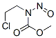 N-(2-Chloroethyl)-N-nitrosocarbamic acid methyl ester Struktur