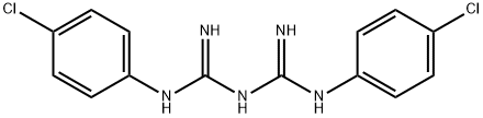 1,5-BIS-(4-CHLOROPHENYL)-BIGUANIDE HCL Struktur