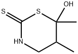 6-Hydroxy-5,6-dimethyl-1,3-thiazinane-2-thione Struktur