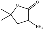 3-Amino-4,5-dihydro-5,5-dimethylfuran-2(3H)-one Struktur