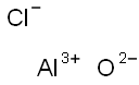 aluminium chloride oxide Struktur