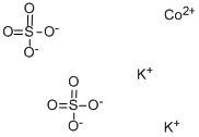 COBALT POTASSIUM SULFATE Struktur