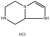 1,5,6,7,8,8a-hexahydroiMidazo[1,2-a]pyrazine hydrochloride Struktur