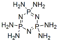 2,2,4,4,6,6-hexaamino-2,2,4,4,6,6-hexahydro-1,3,5,2,4,6-triazatriphosphorine Struktur