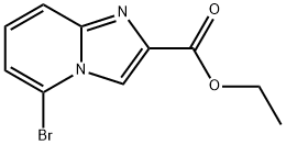 ETHYL (5-BROMOIMIDAZO[1,2-A]PYRIDIN-2-YL)ACETATE Struktur