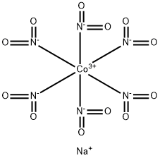 SODIUM COBALTINITRITE Struktur