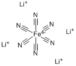 LITHIUM FERROCYANIDE Struktur