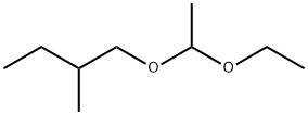 Butane, 1-(1-ethoxyethoxy)-2-methyl- Struktur