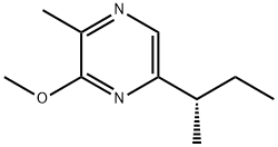 Pyrazine, 3-methoxy-2-methyl-5-(1-methylpropyl)-, (S)- (9CI) Struktur