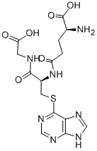 S-(6-purinyl)glutathione Struktur