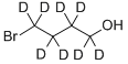 4-BROMO-1-BUTANOL-1,1,2,2,3,3,4,4-D8 Struktur