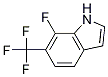 1H-Indole, 7-fluoro-6-(trifluoroMethyl)- Struktur