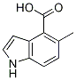 1H-Indole-4-carboxylic acid, 5-Methyl- Struktur