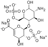 ALPHA-DELTA-UA-2S-[1->4]-GLCN-6S SODIUM SALT Struktur