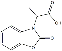 2-(2-OXO-1,3-BENZOXAZOL-3(2H)-YL)PROPANOIC ACID Struktur