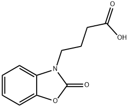 4-(2-OXO-1,3-BENZOXAZOL-3(2H)-YL)BUTANOIC ACID Struktur