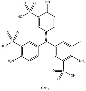 ACID FUCHSIN CALCIUM SALT Struktur