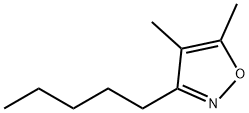 Isoxazole, 4,5-dimethyl-3-pentyl- (9CI) Struktur