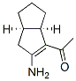 Ethanone, 1-(2-amino-3,3a,4,5,6,6a-hexahydro-1-pentalenyl)-, cis- (9CI) Struktur