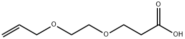 3-[2-(2-Propen-1-yloxy)ethoxy]-propionic acid Struktur