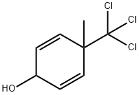 3-(2,2-Dichlorophenyl)-2,2-dimethylcyclopropanecarbonyl chloride (control hydrochloride) Struktur