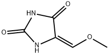 5-(methoxymethylene)-2,4-imidazolidinedione Struktur